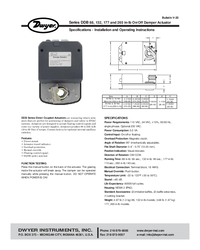 Thumbnail of document Manual - DDB/DDD - Non-Spring Return Direct Coupled Actuator
